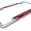 Harry Potter Hogwarts Chrome Open License Plate Frame image 6