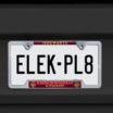 Harry Potter Hogwarts Chrome Open License Plate Frame image 2