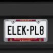 Harry Potter Hogwarts Chrome Standard License Plate Frame image 2