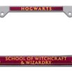 Harry Potter Hogwarts Chrome Standard License Plate Frame image 4