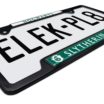 Harry Potter Slytherin Black Open License Plate Frame image 5