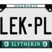 Harry Potter Slytherin Black Open License Plate Frame image 1