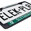 Harry Potter Slytherin Black Standard License Plate Frame image 5