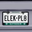 Harry Potter Slytherin Black Standard License Plate Frame image 2