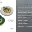 Slytherin & Hogwarts 2-Pack Ceramic Coasters image 3