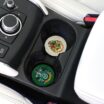 Slytherin & Hogwarts 2-Pack Ceramic Coasters image 5