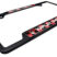 Harley Quinn Open Black License Plate Frame image 4