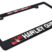 Harley Quinn Black Plastic License Plate Frame image 3