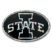 Iowa State Black 3D Reflective Decal image 1