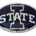 Iowa State Black 3D Reflective Decal image 1