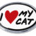 I love My Cat Chrome Emblem image 1