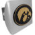 Iowa Gold and Brushed Chrome Hitch Cover image 1