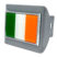 Ireland Chrome Flag Brushed Chrome Hitch Cover image 3