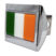 Ireland Chrome Flag Chrome Hitch Cover image 2