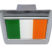 Ireland Chrome Flag Chrome Hitch Cover image 3