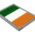 Ireland Flag Chrome Emblem image 2