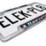 Pennywise Chrome Metal Open Corner License Plate Frame image 3