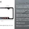 Pennywise Time to Float Open License Plate Frame image 4
