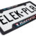 Pennywise Float Black Open Plastic License Plate Frame image 3