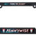 Pennywise Float Black Open Plastic License Plate Frame image 1