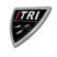 I Triathlon Shield Chrome Emblem image 2