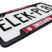 Indiana Alumni Open Black License Plate Frame image 4