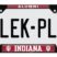 Indiana Alumni Open Black License Plate Frame image 2