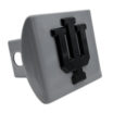 Indiana University Matte Chrome Hitch Cover image 1
