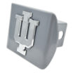 Indiana University Matte Chrome Hitch Cover image 3