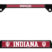 Indiana Hoosiers Black Open License Plate Frame image 1