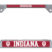 Indiana Hoosiers Chrome Open License Plate Frame image 1