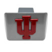 Indiana University Matte Chrome Hitch Cover image 2