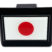 Japan Flag Black Hitch Cover image 3