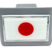 Japan Chrome Flag Brushed Chrome Hitch Cover image 2