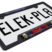 Jason Black Open Corner Plastic License Plate Frame image 3