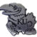 University of Kansas Matte Chrome Emblem image 1