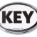 Keystone White Chrome Emblem image 1