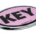 Keystone Pink Chrome Emblem image 2