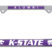 Kansas State Alumni License Plate Frame image 1
