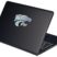 Kansas State Silver 3D Reflective Decal image 4