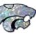 Kansas State Silver 3D Reflective Decal image 1