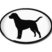 Labrador Retriever 3D Decal 2-Pack image 5