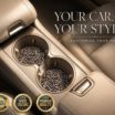 Leopard Print Car Coasters image 2
