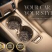 Leopard Print Car Coasters image 2
