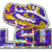 LSU Tiger Eye Color 3D Color Domed Decal image 1