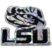 LSU Tiger Eye Silver 3D Reflective Decal image 1