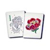 Mahjong Flower Tiles Reflective Decal image 1