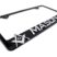 Mason 3D Black License Plate Frame image 3