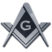 Masonic Chrome Emblem image 1