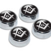 Masonic License Plate Frame Screws image 1
